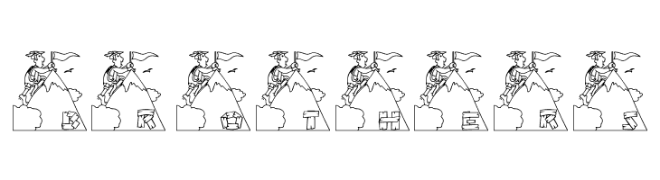 LCR Mountain Climber  Free Fonts Download