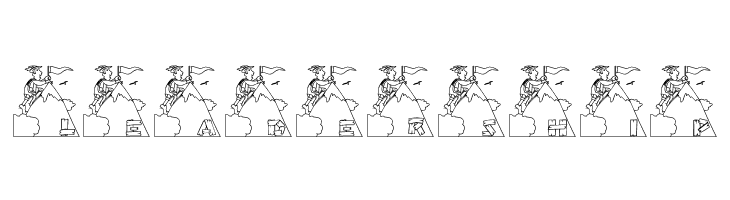 LCR Mountain Climber  Free Fonts Download