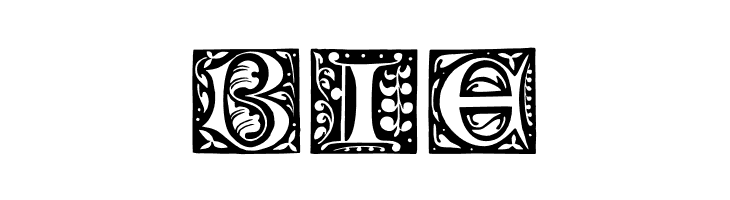GotischeInitialen  Free Fonts Download