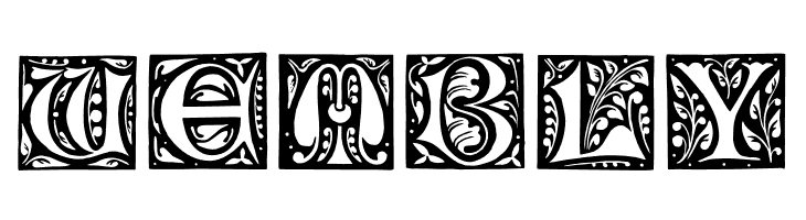 GotischeInitialen  Free Fonts Download