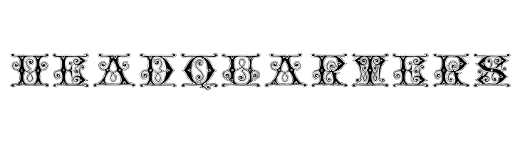 GingerbreadInitials  Free Fonts Download