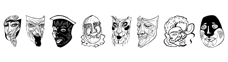 MasKsMKTwo  Free Fonts Download