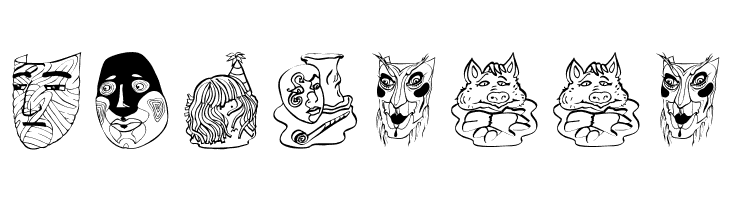 MasKsMKTwo  Free Fonts Download