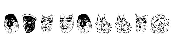 MasKsMKTwo  Free Fonts Download