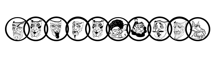 MasKsMKTwo  Free Fonts Download