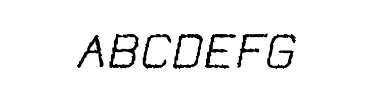 Jungle Burnout Oblique  Free Fonts Download