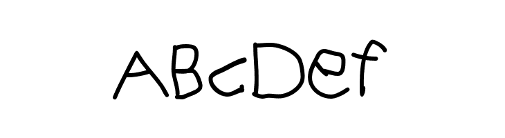 KarlasABCStart  Free Fonts Download