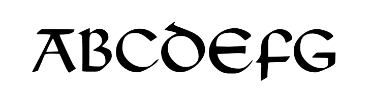 TypographerUncialgotisch  Free Fonts Download