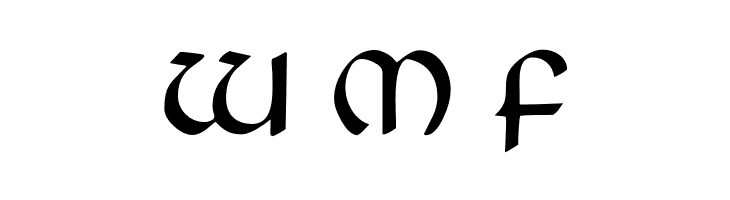 TypographerUncialgotisch  Free Fonts Download