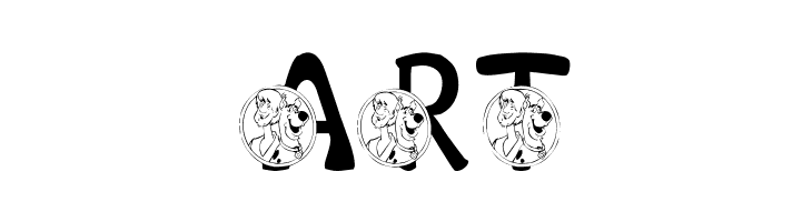 LMS Scooby Dooby Doo  Free Fonts Download