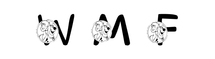 LMS Scooby Dooby Doo  Free Fonts Download
