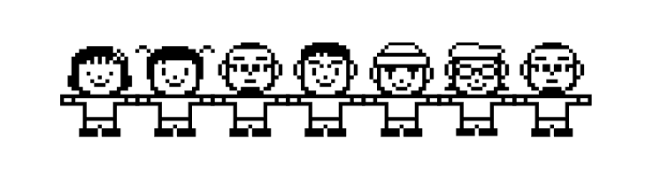 Folk   white  Free Fonts Download