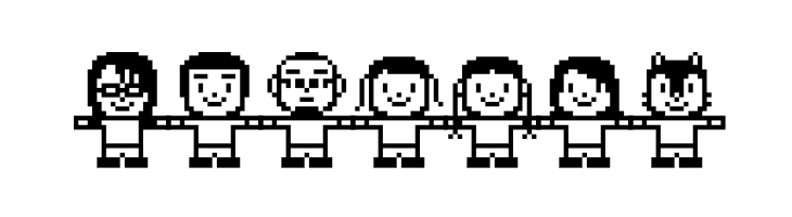 Folk   white  Free Fonts Download