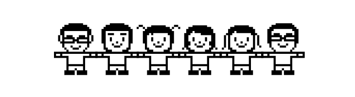 Folk   white  Free Fonts Download