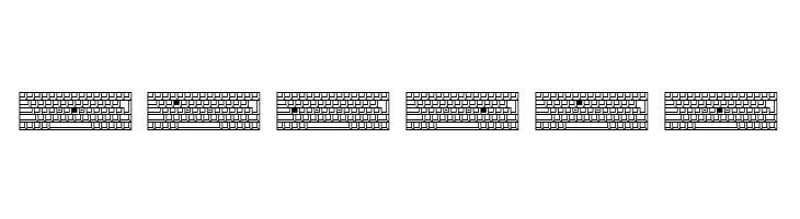 Keyboard x LOVE  Free Fonts Download