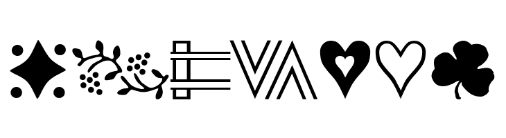 AngstDingbatsOne  Free Fonts Download