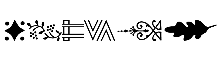 AngstDingbatsOne  Free Fonts Download