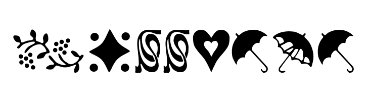 AngstDingbatsOne  Free Fonts Download