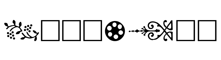 AngstDingbatsOne  Free Fonts Download