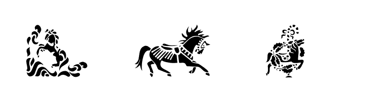 Carousel Horses  Free Fonts Download