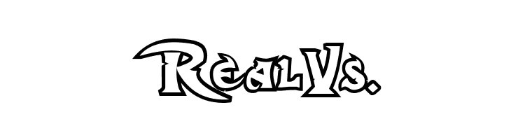 Dark Crystal Outline  Free Fonts Download