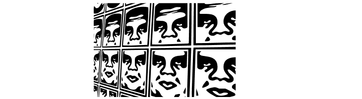 ObeyFavesCaps  Free Fonts Download