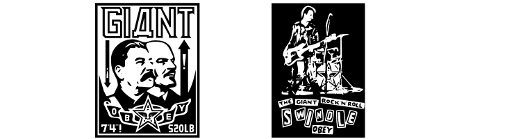 ObeyFavesCaps  Free Fonts Download