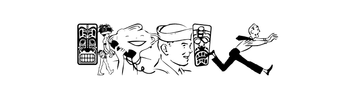 Return of the Retrobats  Free Fonts Download