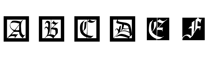 FraxInitials  Free Fonts Download