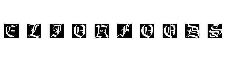 FraxInitials  Free Fonts Download
