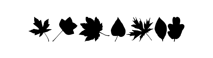 JI Nature Bats  Free Fonts Download