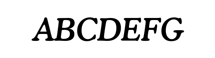 Cooper Medium Italic BT  Free Fonts Download