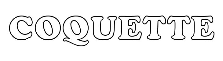 Cooper Black Outline BT  Free Fonts Download