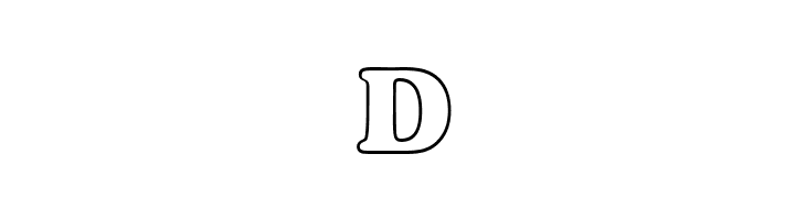 Cooper Black Outline BT  Free Fonts Download