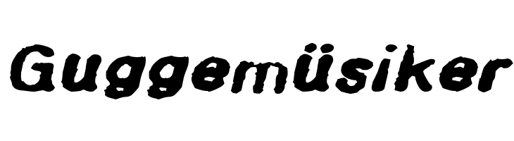 InkbleedExtended Oblique  Free Fonts Download