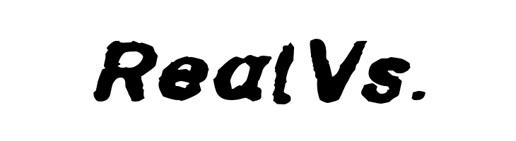 InkbleedExtended Oblique  Free Fonts Download