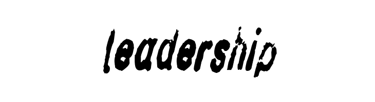 InkbleedCondensed Oblique  Free Fonts Download