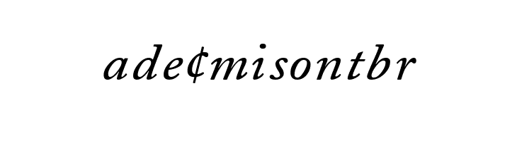 CaslonProSSK Italic  Free Fonts Download
