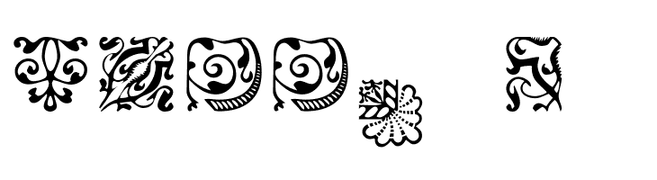 CaslonOrnamentsSSK  Free Fonts Download