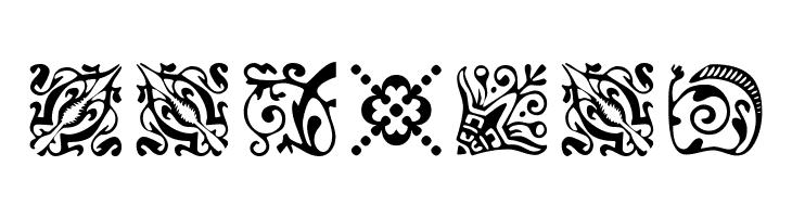 CaslonOrnamentsSSK  Free Fonts Download