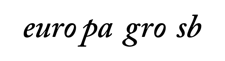 CaslonSSK SemiBoldItalic  Free Fonts Download