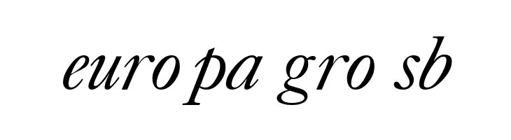 CaslonFiveSSK Italic  Free Fonts Download
