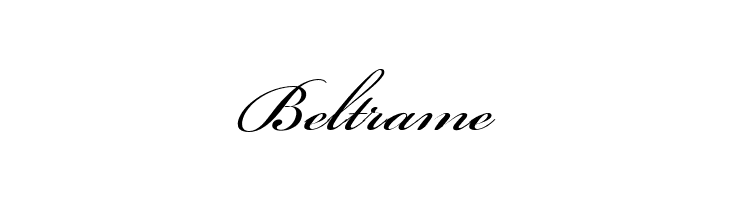 Beltrame Bickham Script MM Font