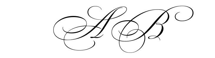 A%2BB BickhamScriptMM SwCaps Font