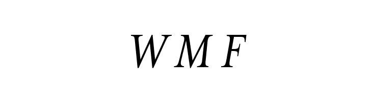 MrsEavesSmartLig-Italic  Free Fonts Download