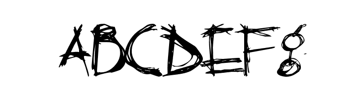 Crazy Killer  Free Fonts Download