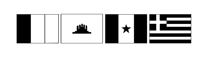 Flags  Free Fonts Download