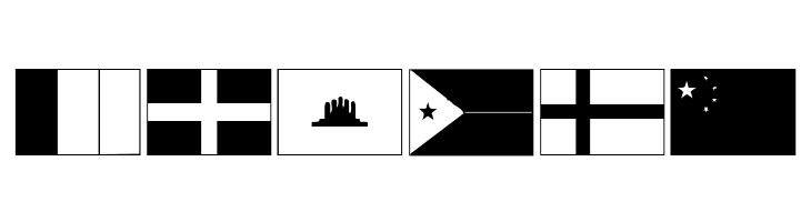 Flags  Free Fonts Download