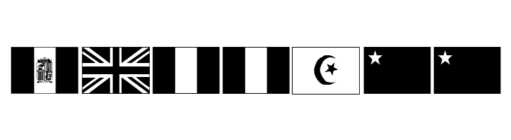 Flags  Free Fonts Download