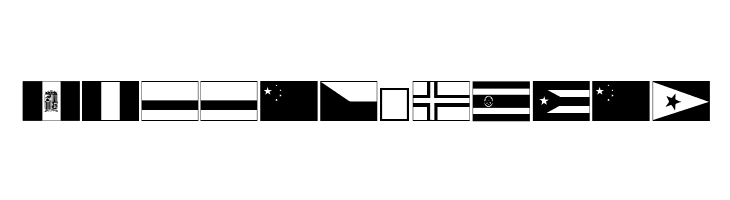 Flags  Free Fonts Download
